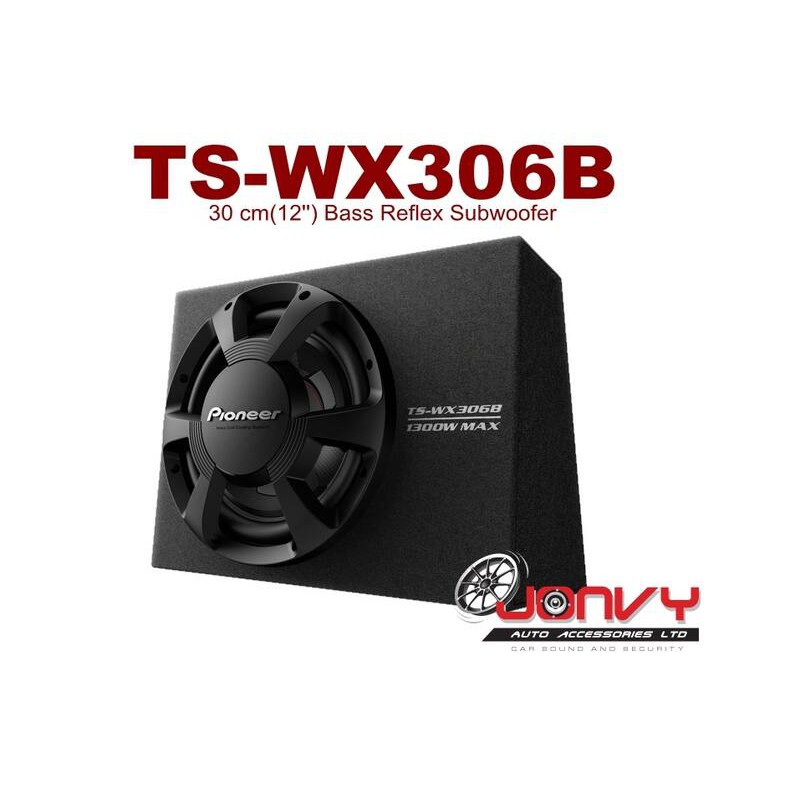Pioneer TS-WX306B Subwoofer in Enclosure (1300W)